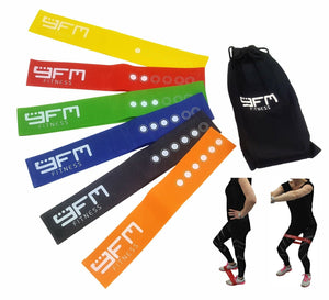 6 Resistance Exercise Bands