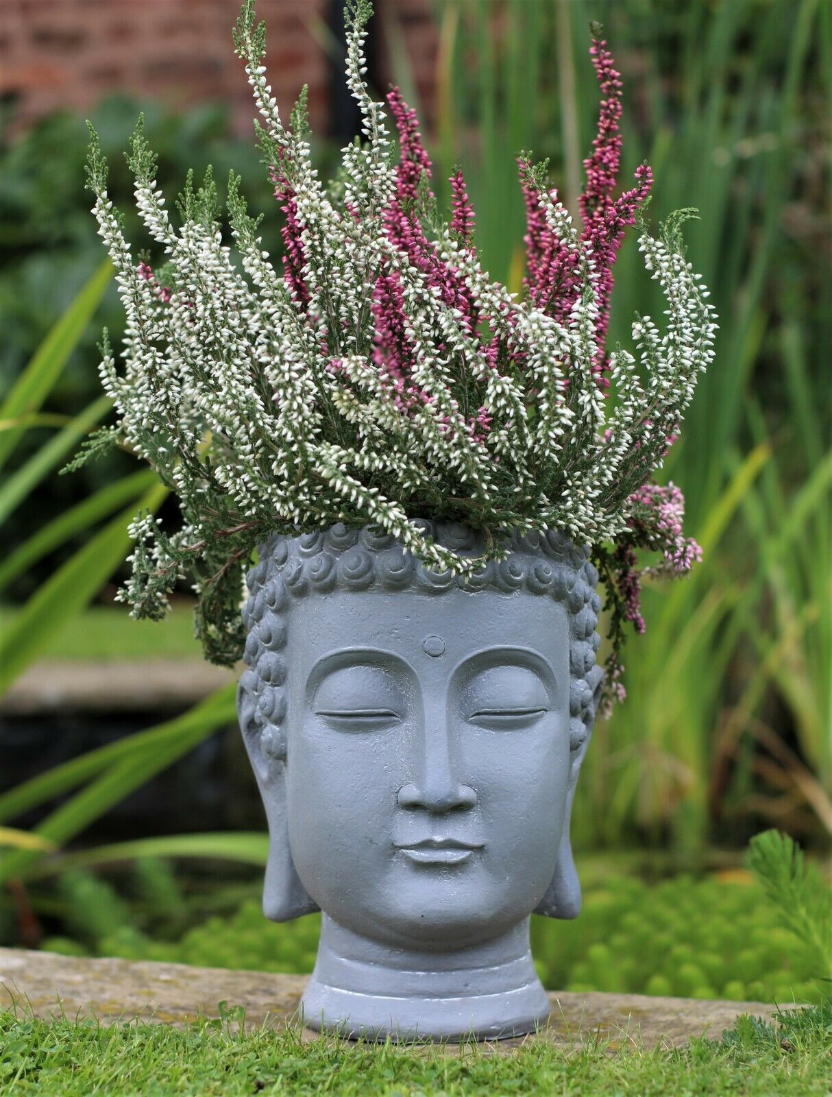 Buddha Head Pot Planter