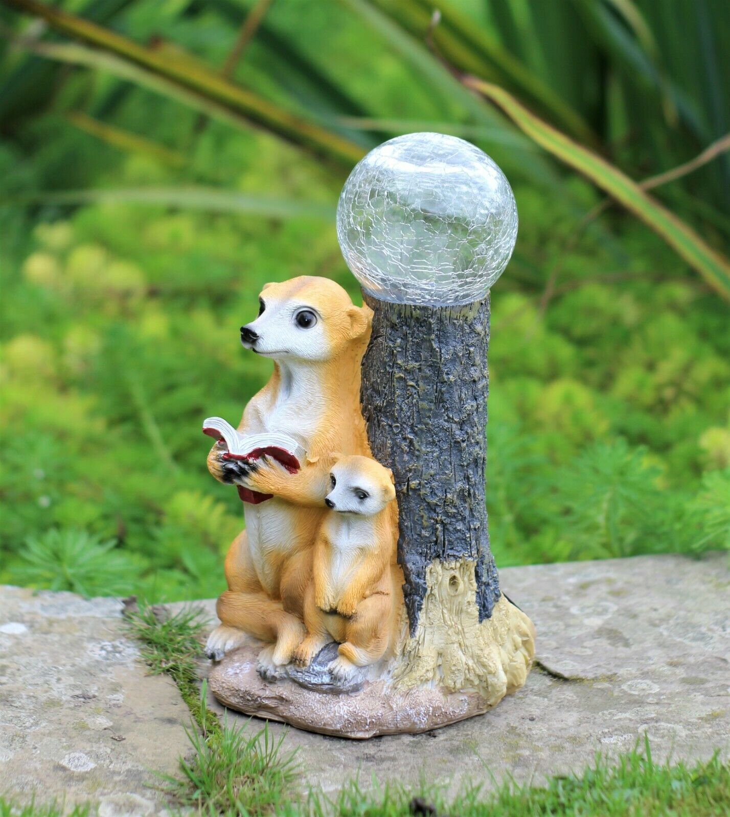 Meerkat Garden Ornament Solar Powered