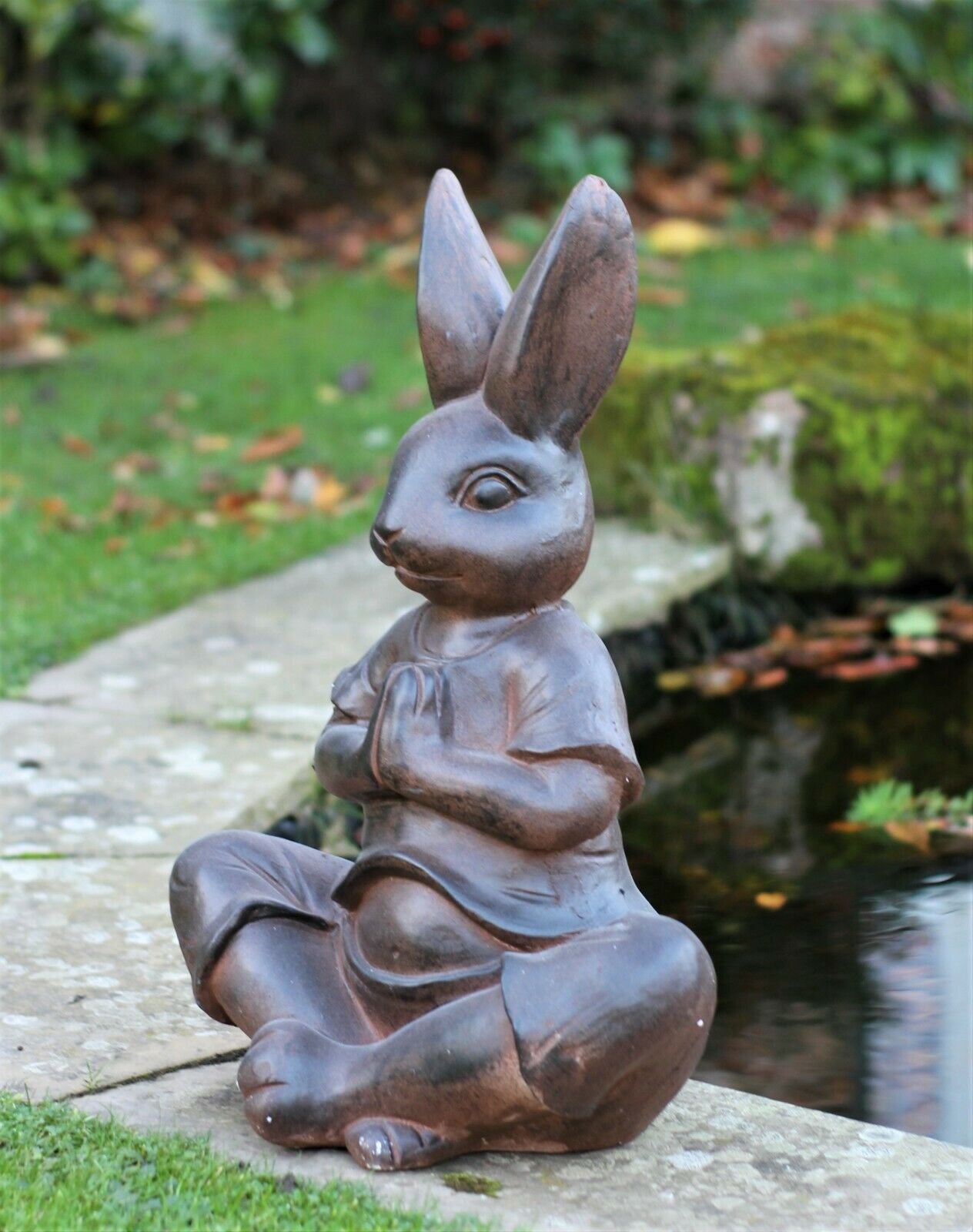 Rabbit Lotus Sculpture