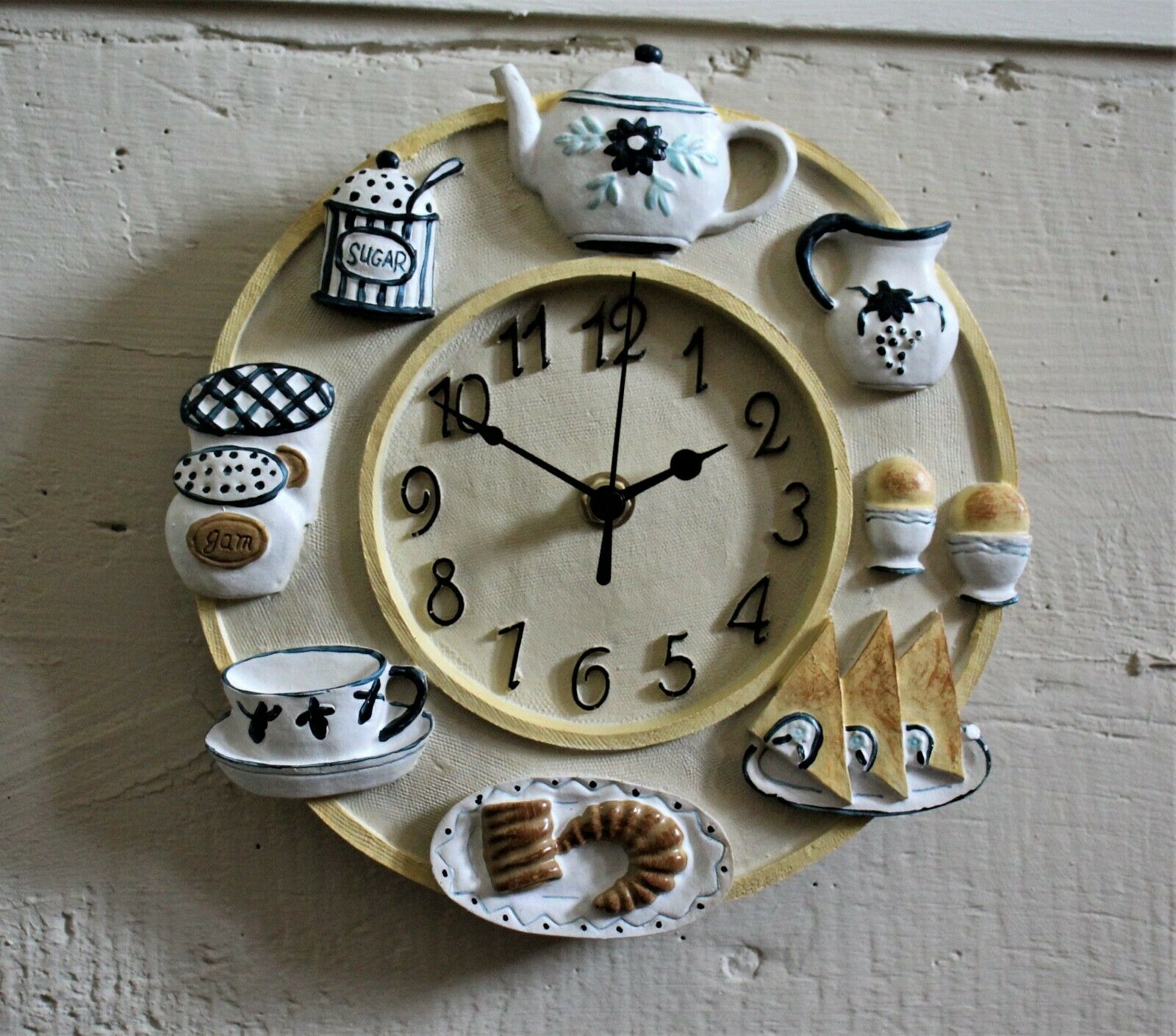 Tea Time Wall Clock