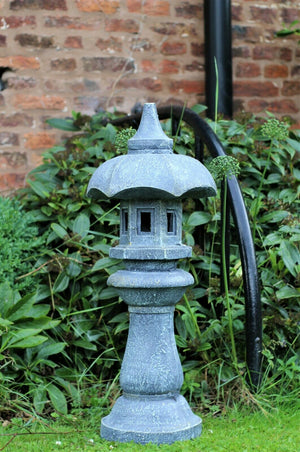 Large Chinese Japanese Sculpture Pagoda