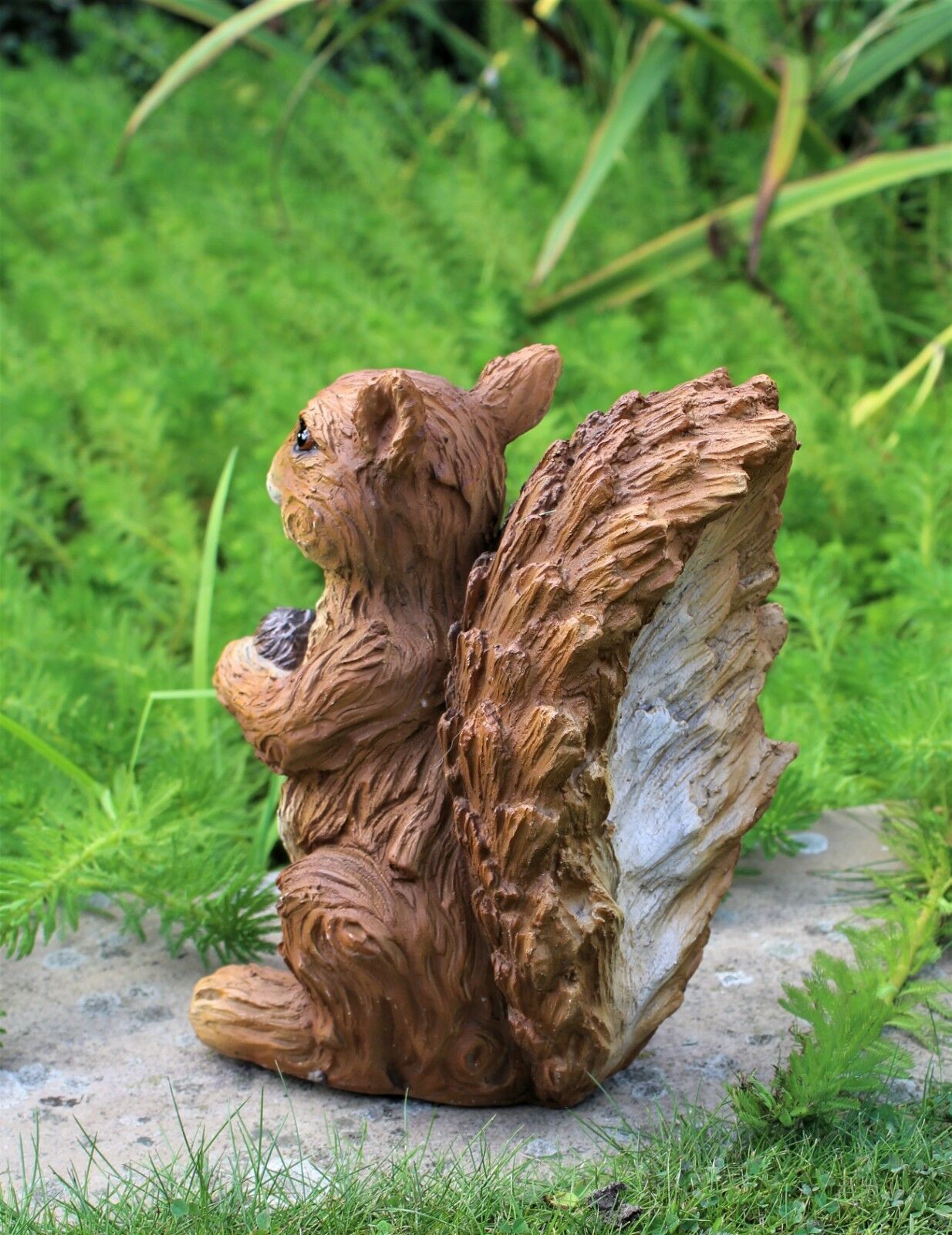 Red Squirrel Garden Ornament