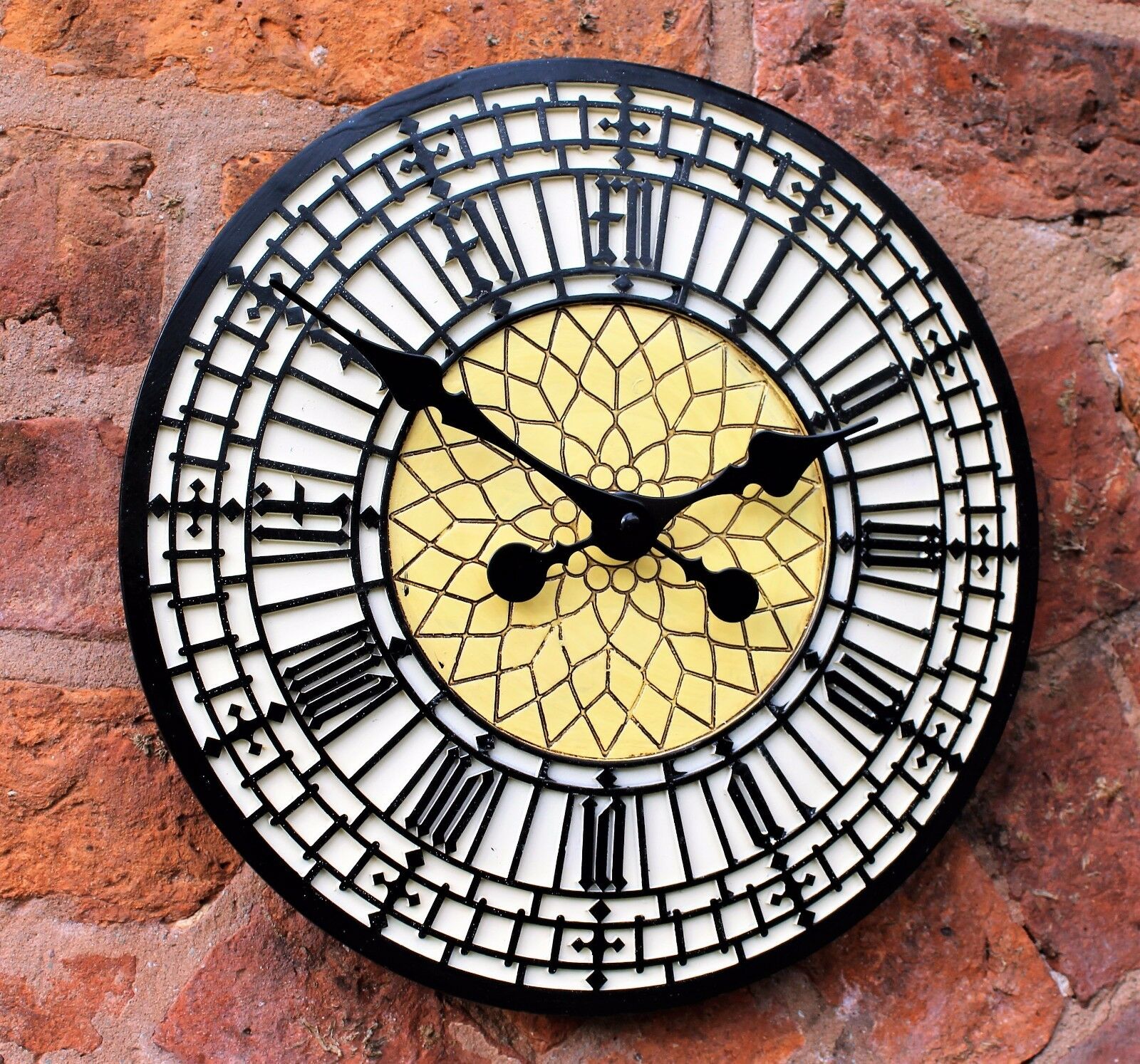 Big Ben Inspired Garden Wall Clock 12"