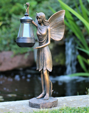 Bronze Fairy with Lantern