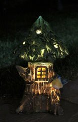 Garden Solar Fairy Tree House