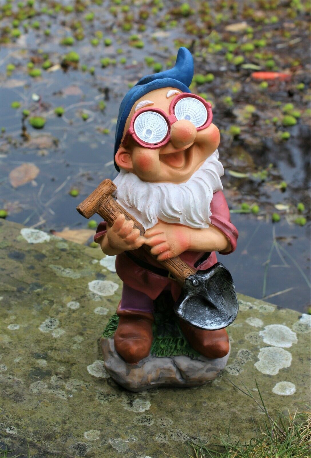 Cheeky Garden Gnome Solar Lights