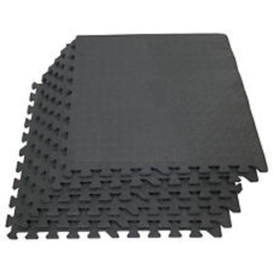 EVA Interlocking Black Foam Mats