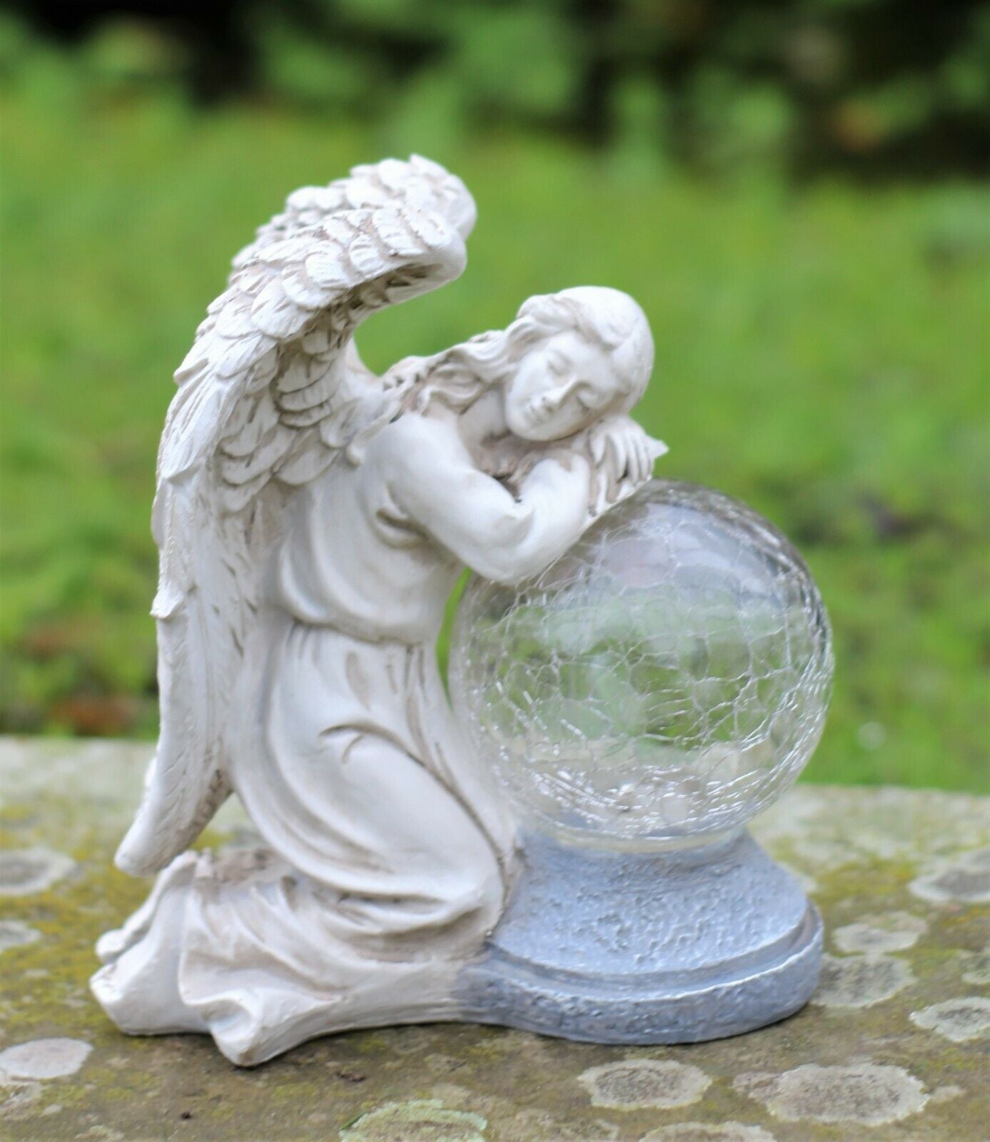 Fairy Garden Solar Ornament Ball