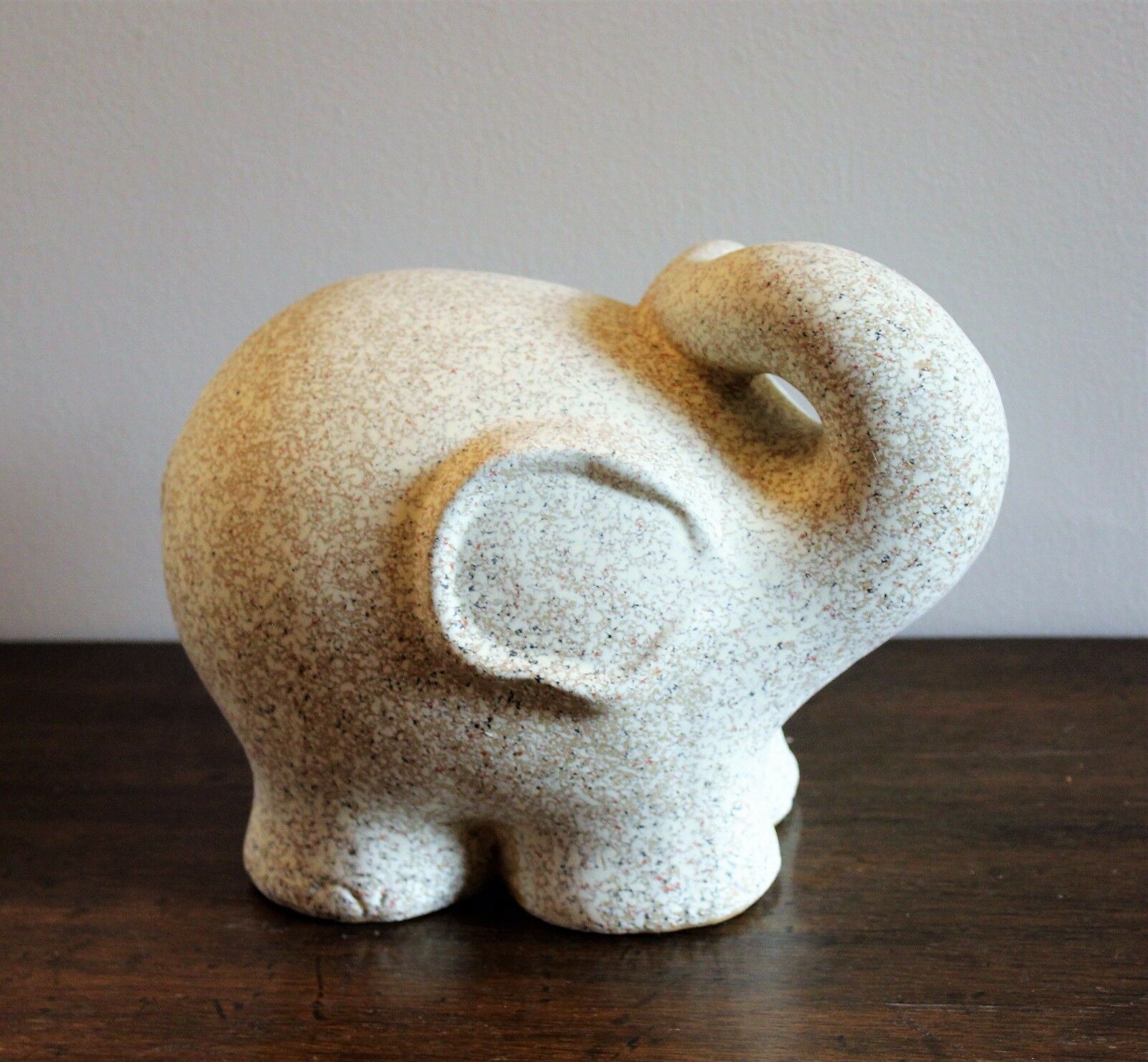 Stone Terracotta Finish Elephant Ornament