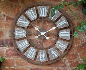 Metal Skeleton Clock