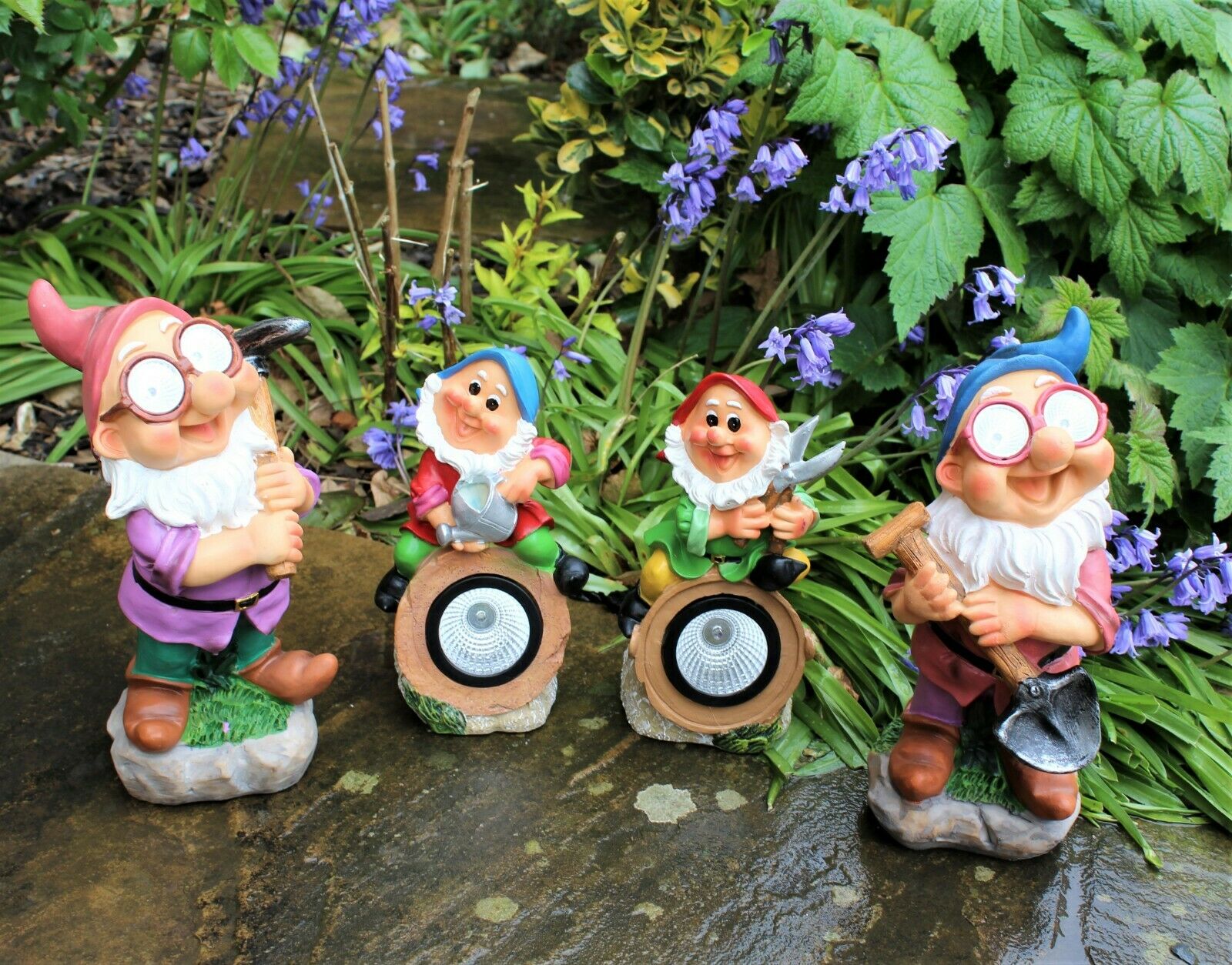 Cheeky Garden Gnome Solar Lights