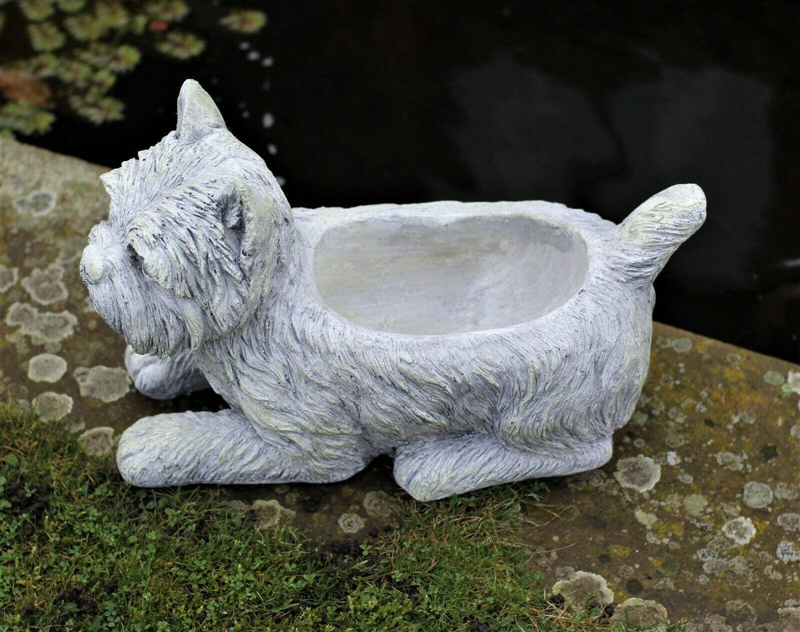 Westie Dog Pot Planter