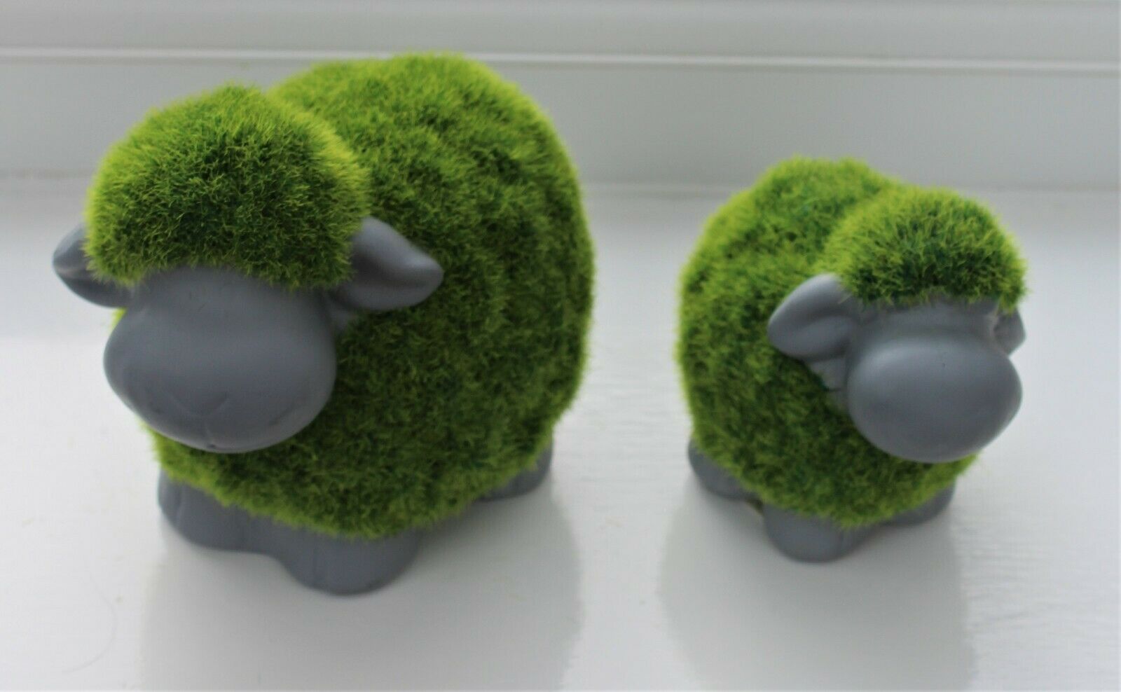 Grass Effect Sheep Pair Garden Ornaments