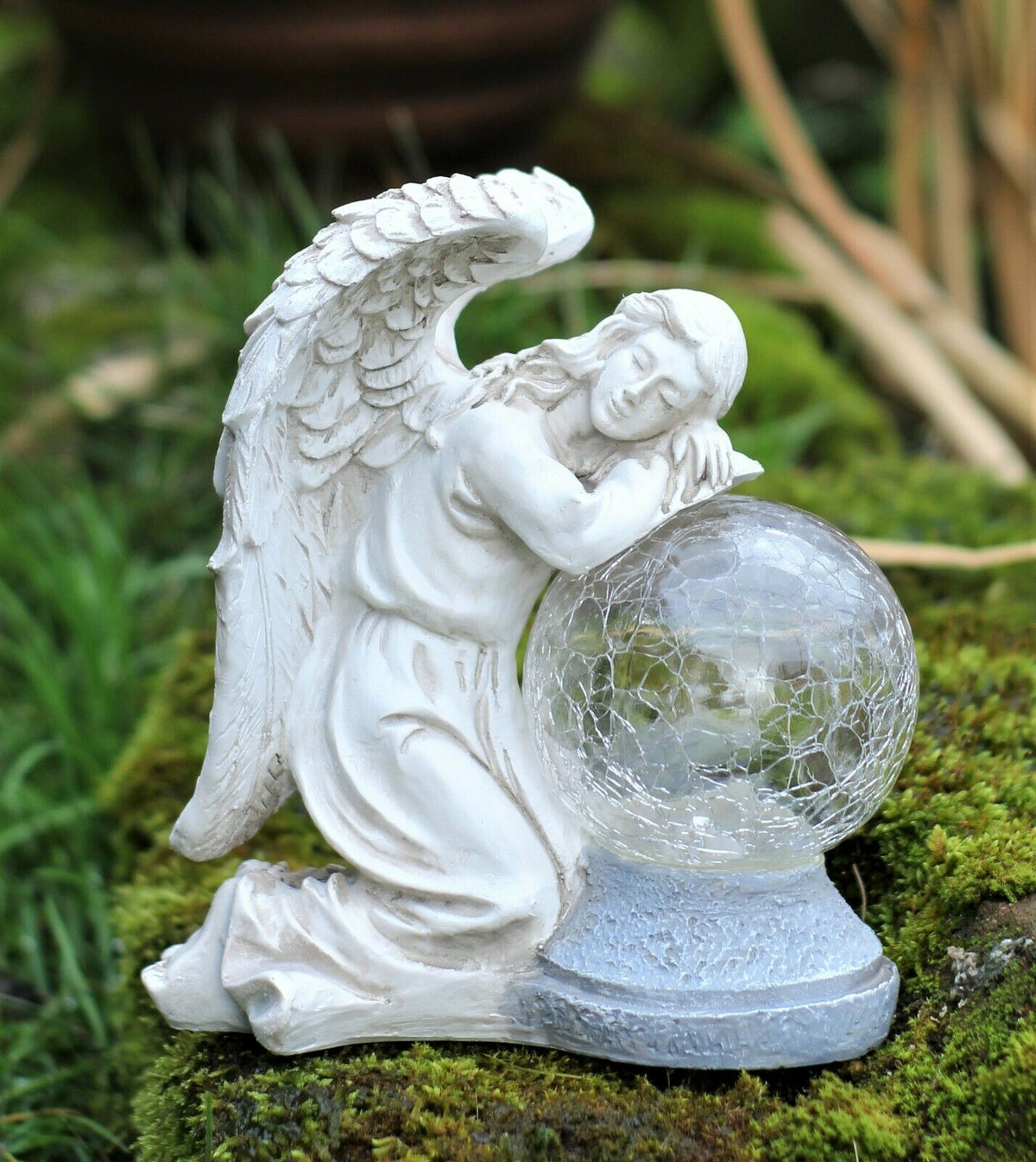 Fairy Garden Solar Ornament Ball