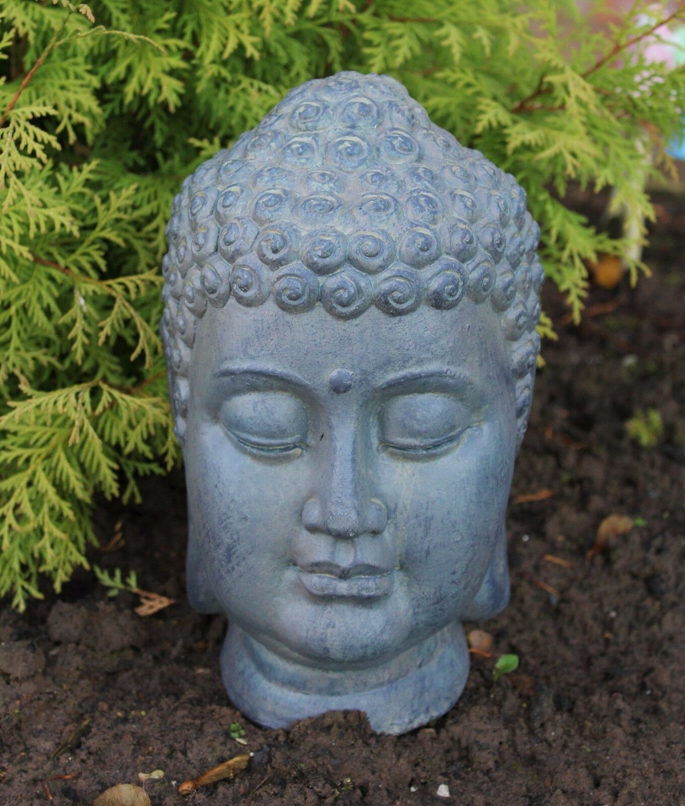 Buddha Head Sculpture Ornament