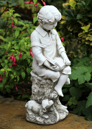 Boy & Girl Garden Ornament