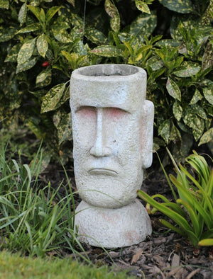 Easter Island Head Plant Pot Planter