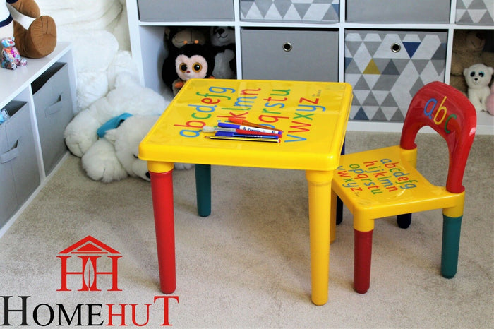 Table and Chair Set ABC Alphabet for Children