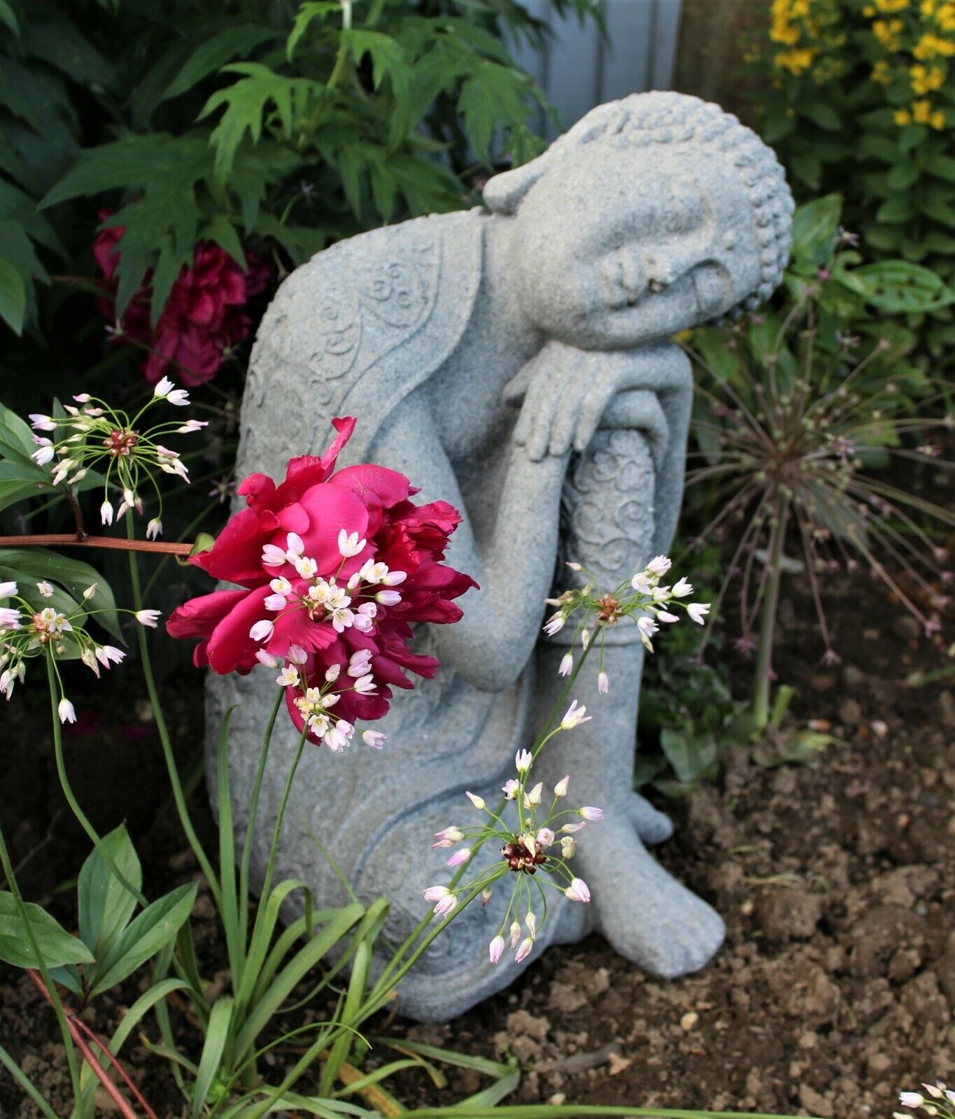 Large Sitting Buddha Statue