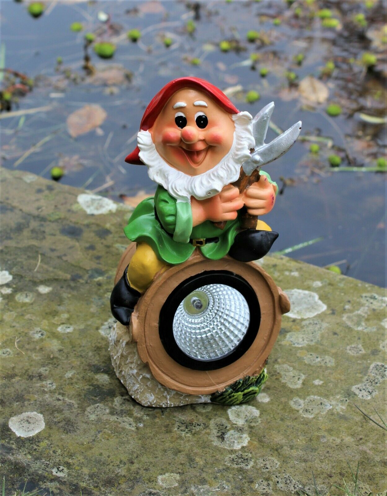 Cheeky Garden Gnome Solar Lights