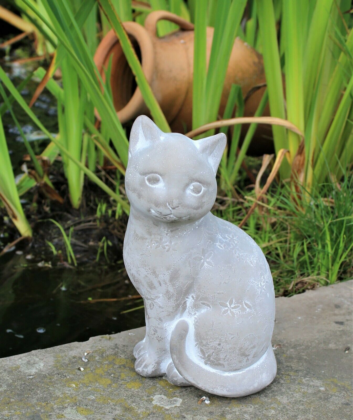 Grey Cat Ornament