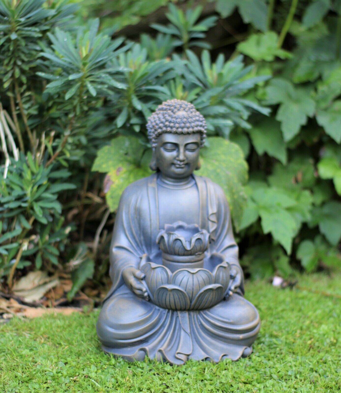 Buddha Water Fountain Garden Ornament