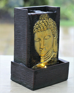 Buddha LED Garden Water Fountain