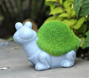 Grass Effect Tortoise Garden Ornament