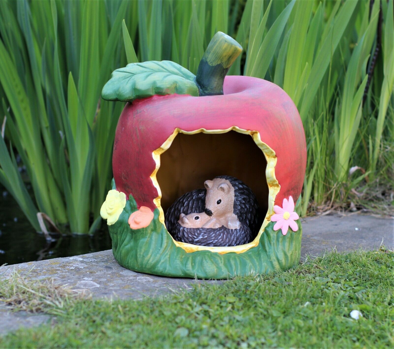 Large Apple Garden Ornament