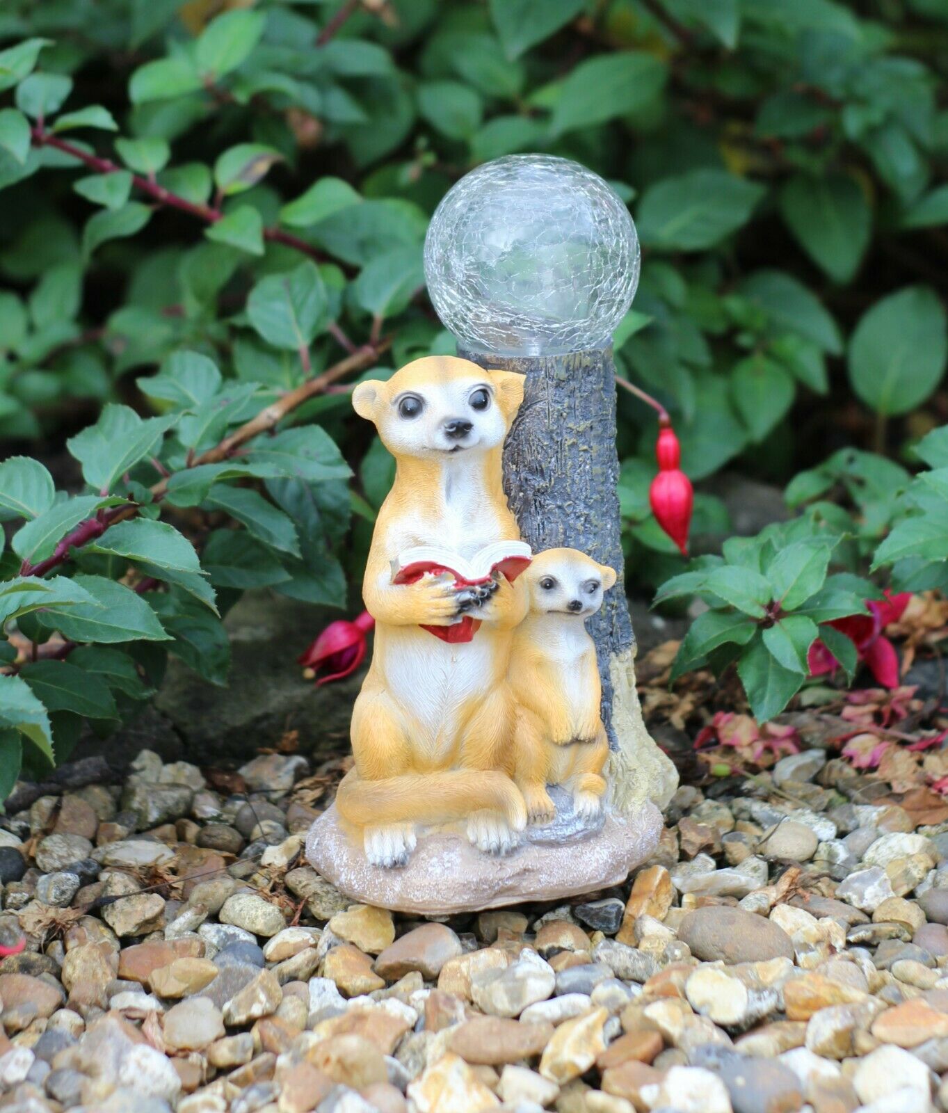 Meerkat Garden Ornament Solar Powered