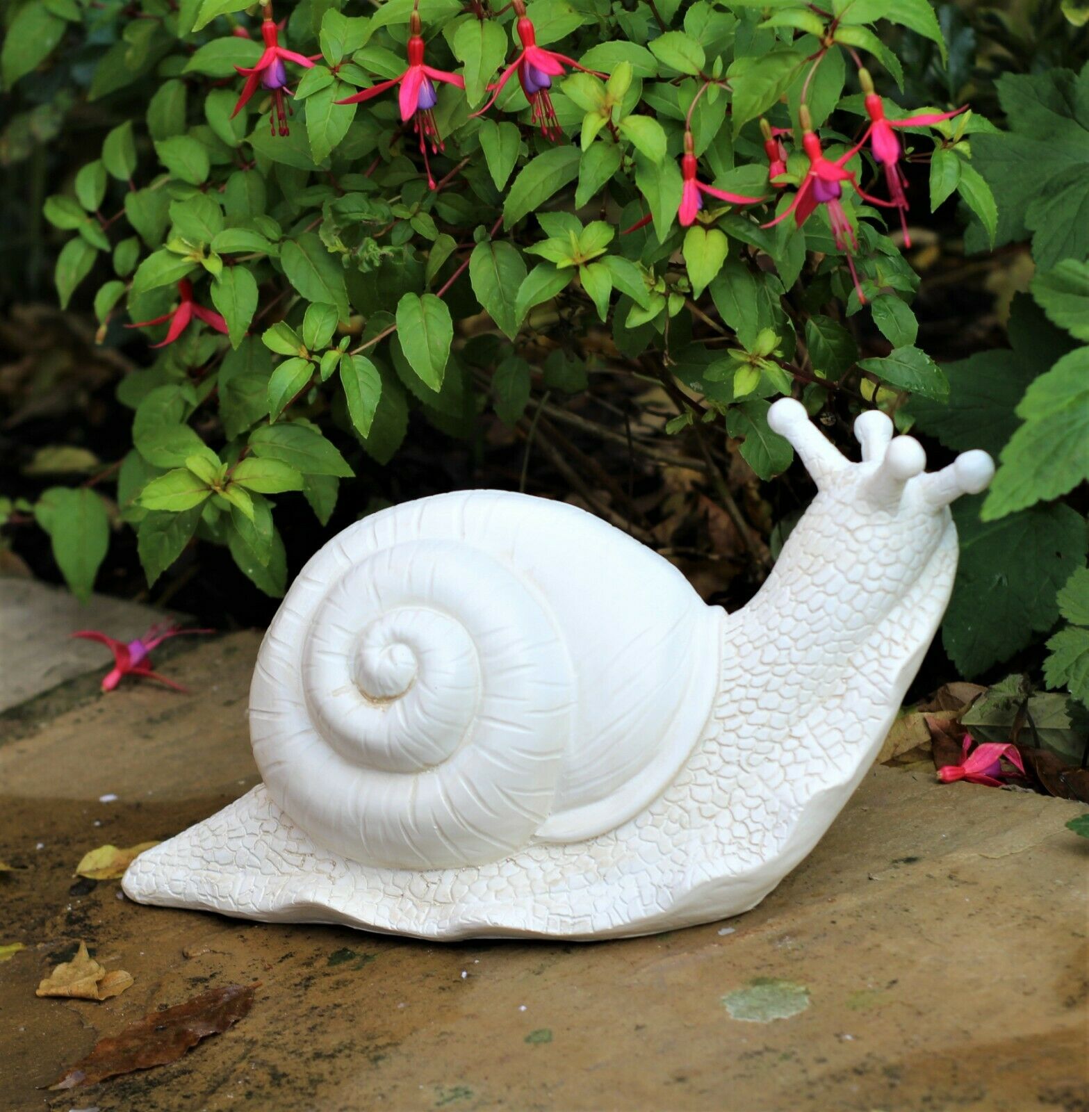 Rust Snail Garden Ornament