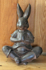 Rabbit Lotus Sculpture