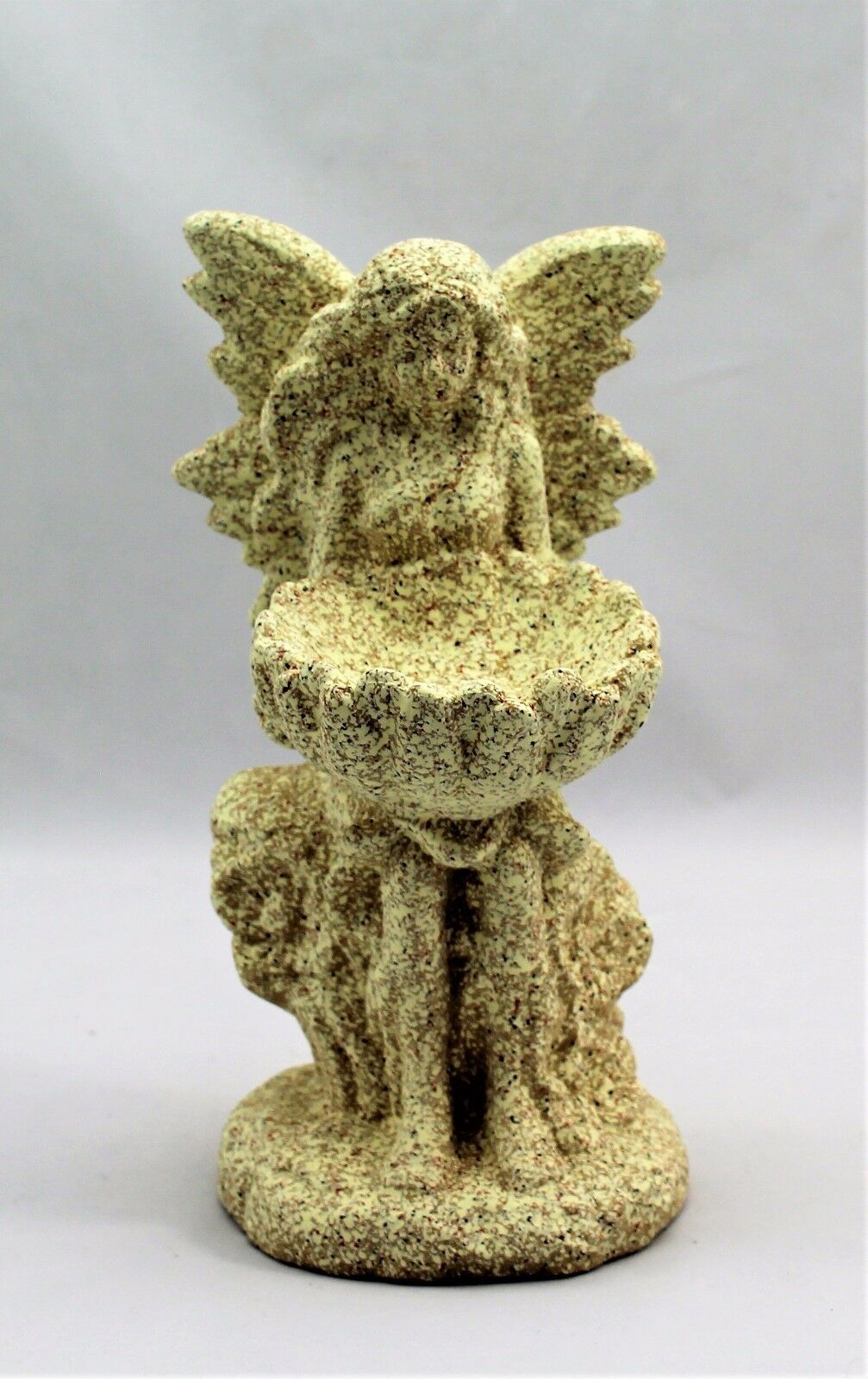 Stone Effect Large Magical Fairy Statue Bird Bath