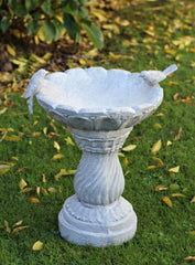 Slate Grey Bird Bath Bowl