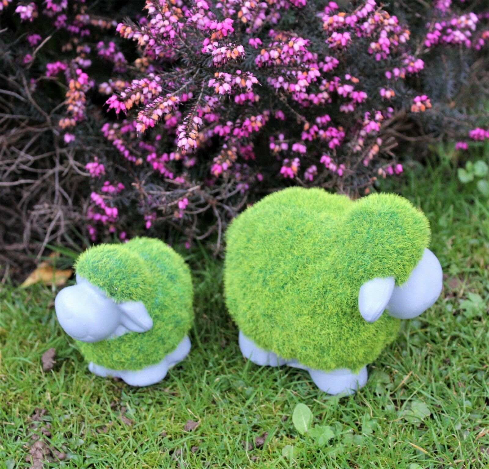 Grass Effect Sheep Pair Garden Ornaments