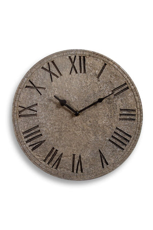 Station Wall Clock Stone effect 12 inch
