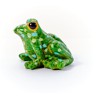 Mosaic Garden and Tree Frog