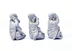 3 Wise Laughing Buddha - See no evil, Speak no evil, Hear no evil