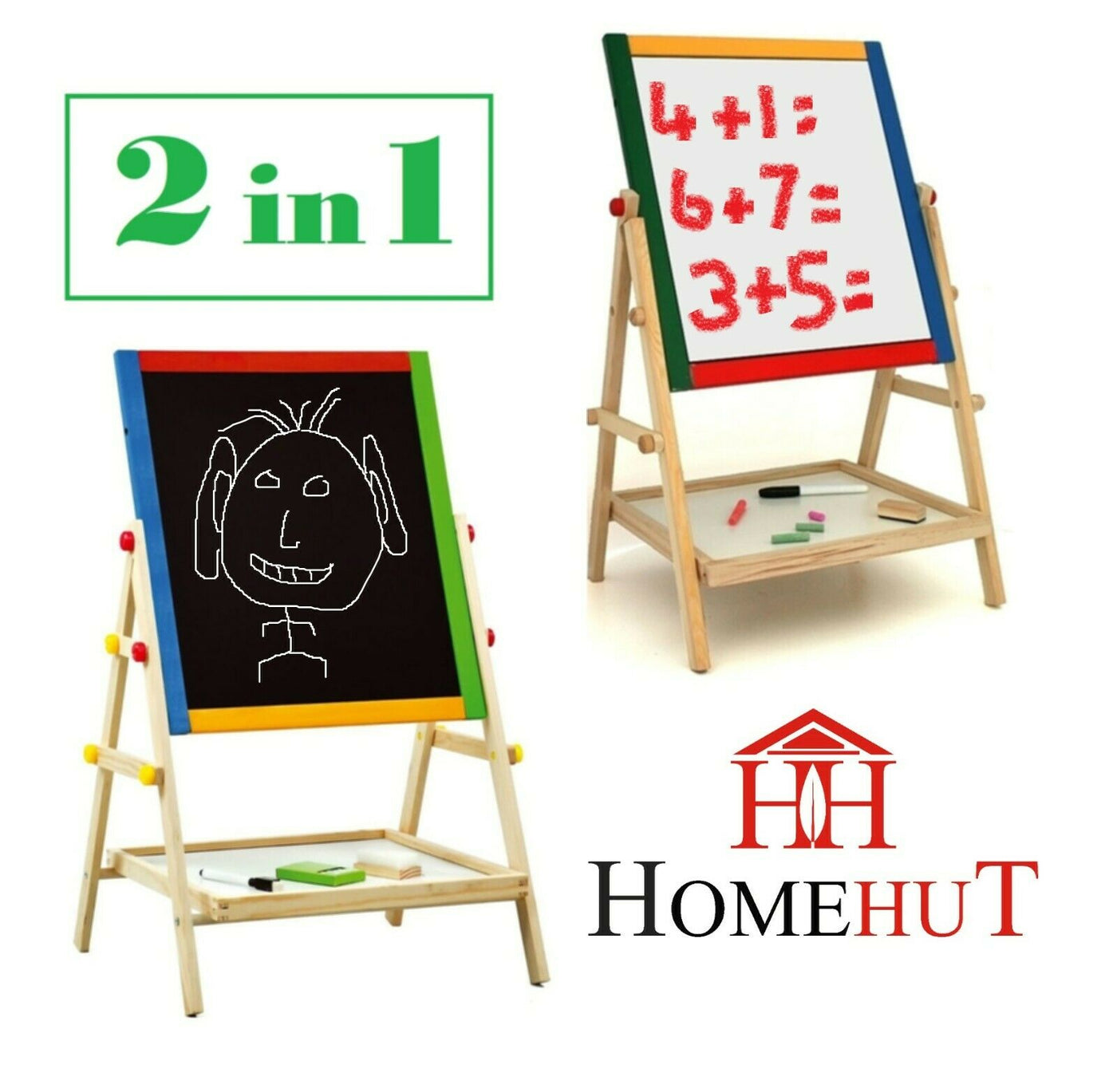 Kids Artist White Board Black Board Wooden Easel Sketch Stand Drawing Board  Chalkboard - China Educational Board and Drawing Easel price |  Made-in-China.com