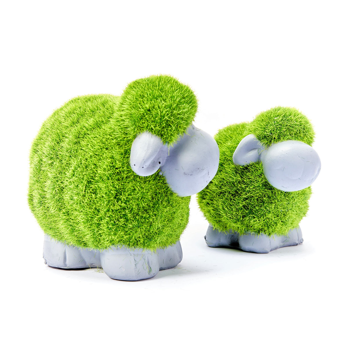 Grass Effect Sheep Pair Garden Ornaments