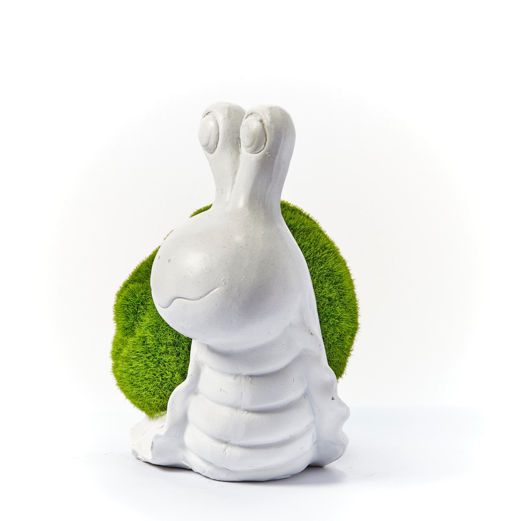 Grass Effect Snail Garden Ornament