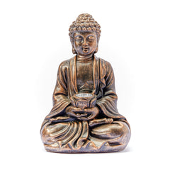 Stone Effect Sitting Buddha