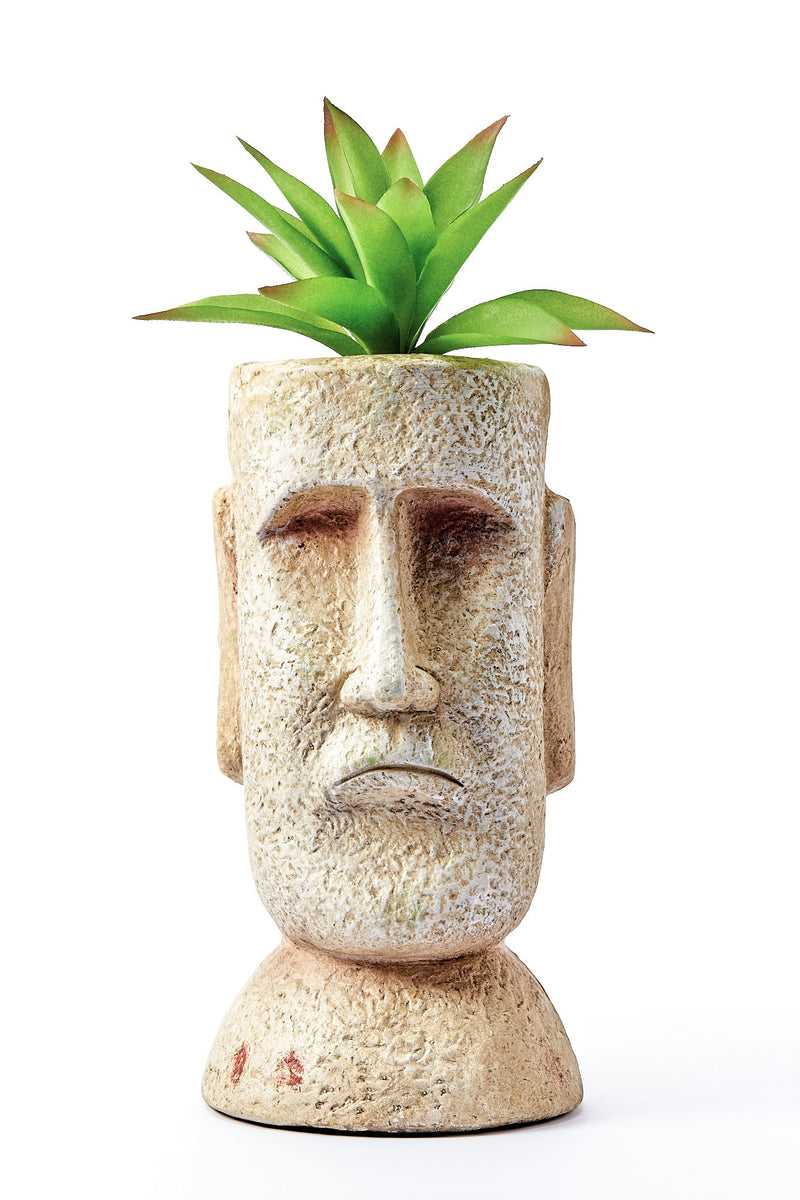 Easter Island Head Plant Pot Planter The Home Hut