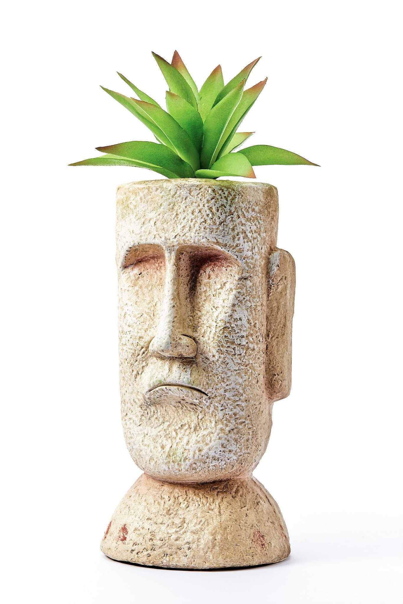 easter island head plant pot Easter Island Head Plant Pot Planter