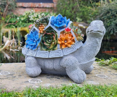 Solar Powered Decorative Tortoise