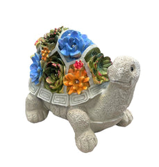 Solar Powered Decorative Tortoise