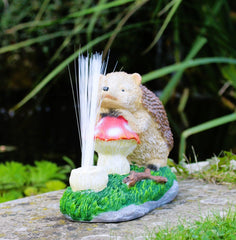 Solar Garden Hedgehog Ornament 15CM