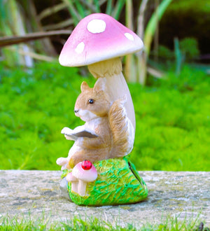 Solar Squirrel Mushroom Toadstool