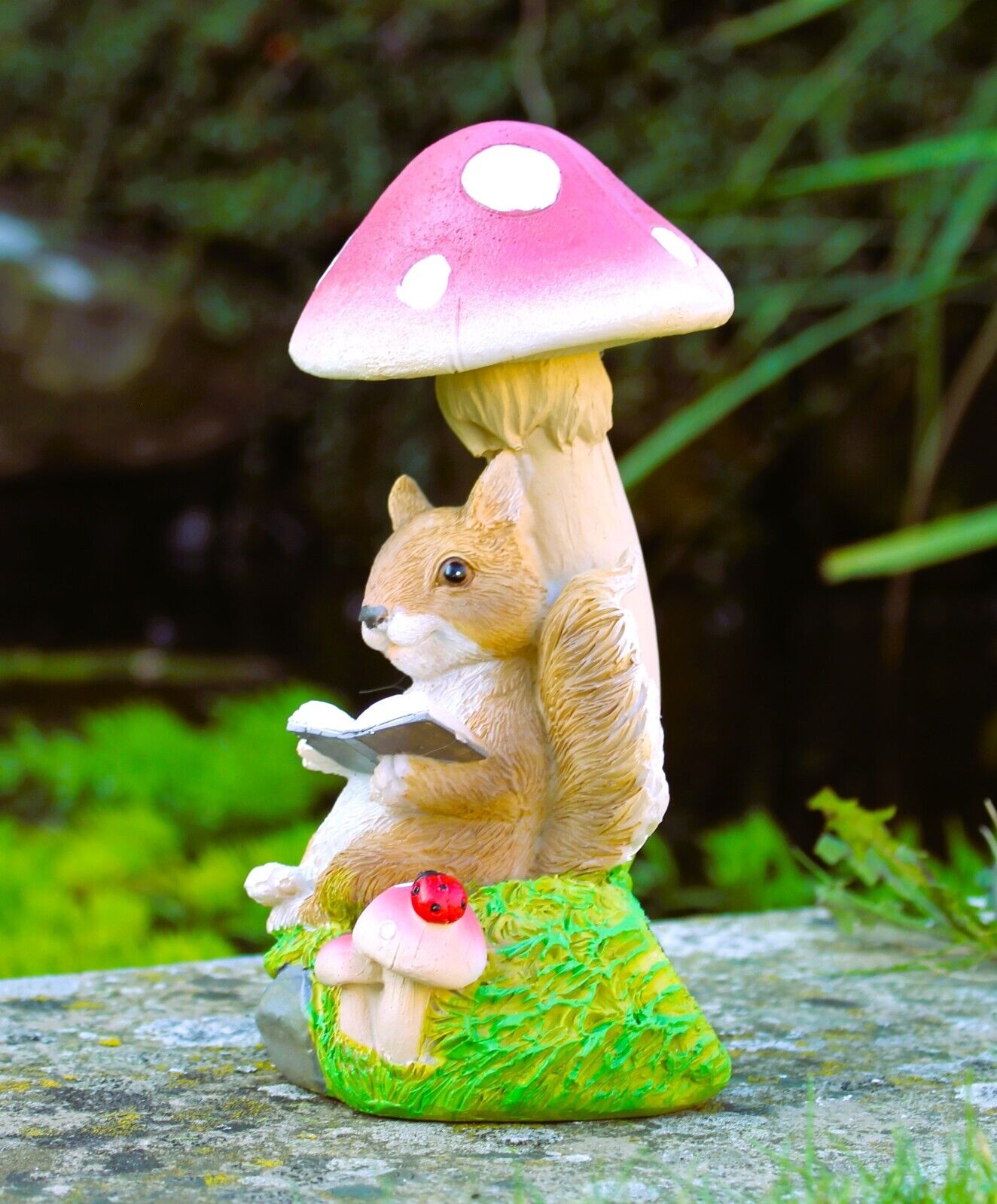 Solar Squirrel Mushroom Toadstool